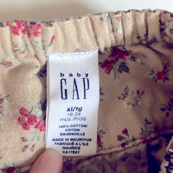 Baby GAP Corduroy Cheetah Print Skirt 18 - 24 Months fits XL 100% Cotton - Picture 3 of 4